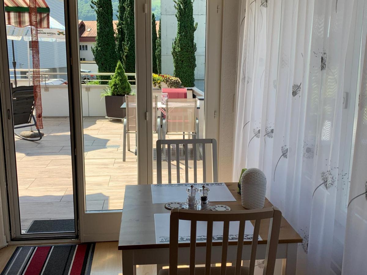 Pension Chalet Charme Siebnen Экстерьер фото
