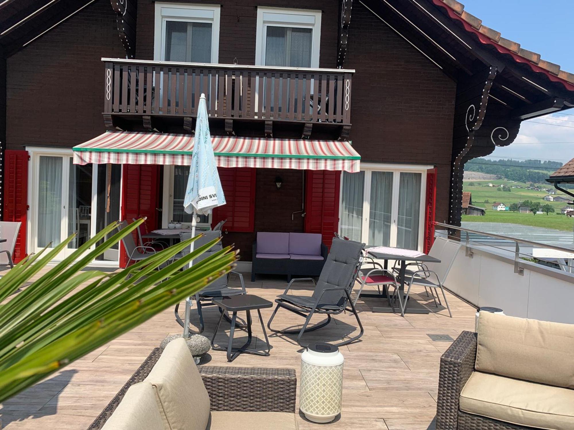 Pension Chalet Charme Siebnen Экстерьер фото